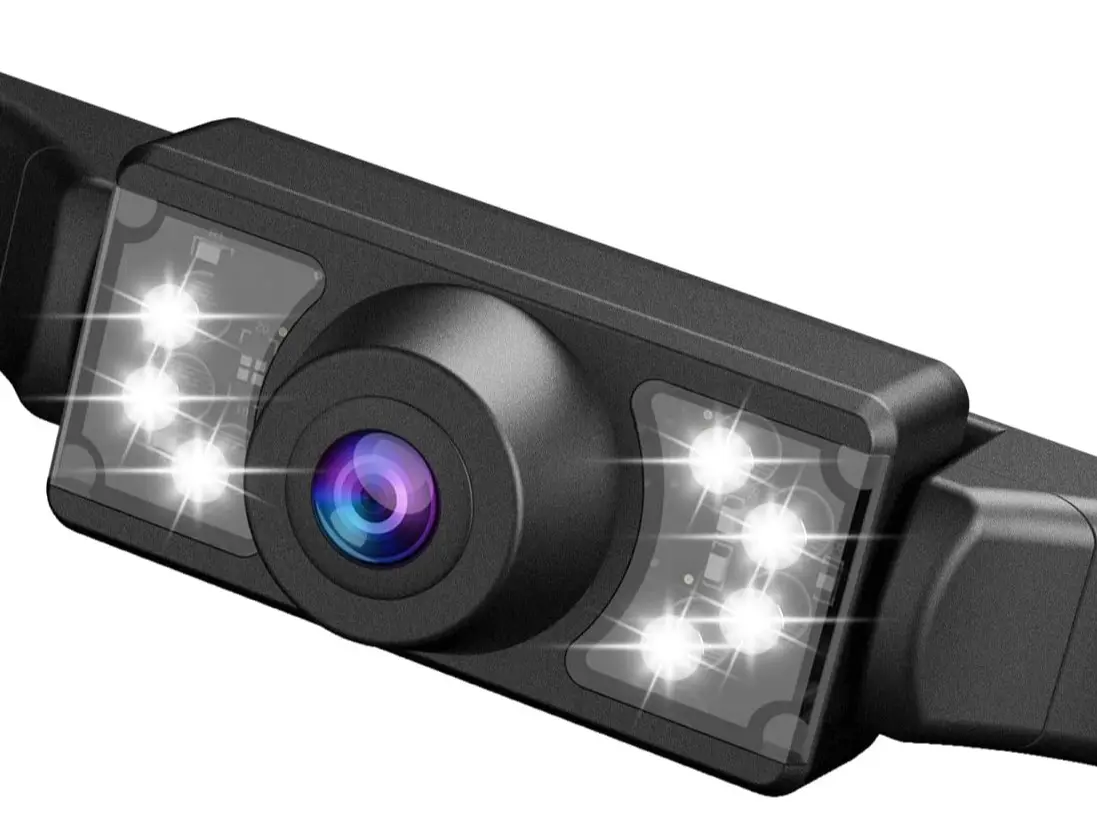 Vehicle Backup Camera Waterproof Car Rear View Camera 170° Wide Angle 12 LED Night Visions Backup Reversing Parking Cameras  Kit for Vehicle SUV RV Pickup