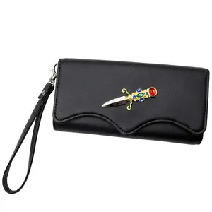 Elvira Dagger Trifold Wallet