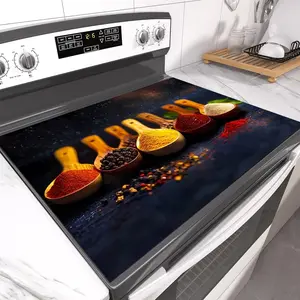 Non-Slip Rubber Grill Mat, Kitchen Stove Protector, Multi-Purpose Countertop Cover, Fits Oven, Washing Machine, Dryer, Mouse Pad, Kitchenware