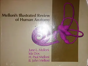USED-Melloni's Illustrated Review of Human Anatomy: By Structures--Arteries, Bones, Muscles, Nerves, Veins by June L. Melloni (Paperback)