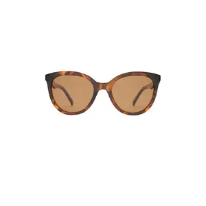 Le Specs The Muse Sunglasses in Tort & Brown Mono Polarized