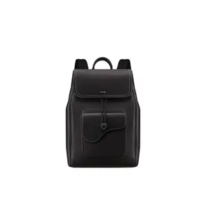Pre-owned Dior Black & White Panda Colorway Saddle Backpack
