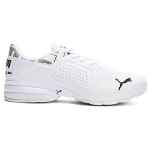 PUMA Mens Viz Runner Repeat Running Sneakers Shoes - White