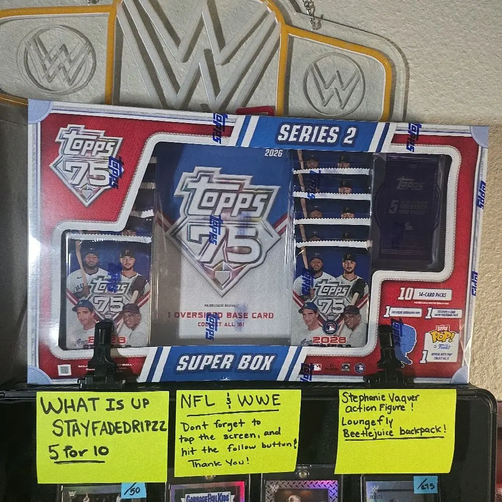 2026 Topps 75 Series 2 Trading Cards Super Box