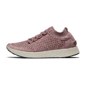 NOBULL Women's Allday Knit Shoe in Pink Heather - Everyday Walking Sneaker, Comfortable Slip-On Shoe, Casual Trainer