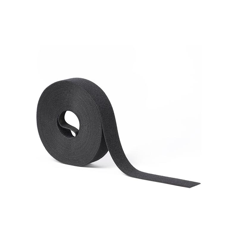 1 in x 60 ft Hook and Loop Roll |   Double-Sided Strips, Self-Gripping Straps |   Reusable Multi-Purpose Wrap Fasteners for Home, Office, Data Center, and More