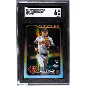 2024 Topps Chrome Update Jackson Holliday #USC89 Refractor SGC 6