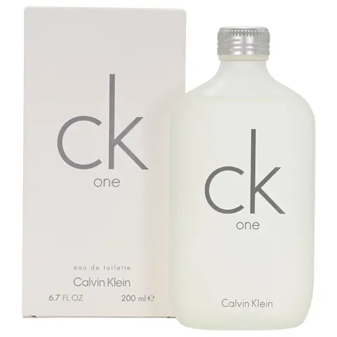 Calvin Klein CK 1 Unisex Citrus Woody Spicy Alcohol-Based EDT Perfume (6.7 fl oz) - Long-Lasting Elegant Scent, New in Box, Amber Musk Finish, Green Tea Freshness, Cedar Drydown, Lemon Notes, Gifts for Him, Anniversary Gifts for Him, Fresh Citrus Lift
