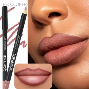 1PC Highly Pigmented, Waterproof and Long-lasting Lip Pencil, Lip Liner Pen, Natural Nude Color, Pencil Texture, Durable, Smooth and Easy To Apply, Used for Precise Lip Lines and Color Filling, Suitable for Daily and Party Makeup