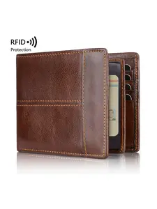 Men's Business Wallet 2026 New Design, Dual-Fold Card Holder & Photo Slot, Multi-Layered Gift Choice, Ideal Present for Friends