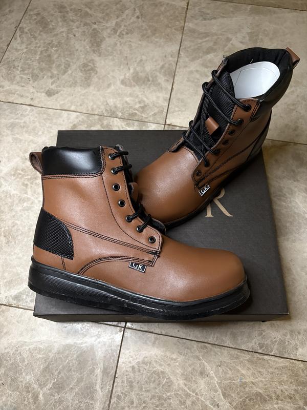 Roofing Work Boots, Grey Roof