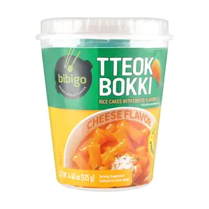 BIBIGO Tteokbokki Cup Cheese Flavor 125g BIBIGO Tteokbokki Cup Cheese Flavor 125g