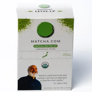 “Matcha on the Go” Organic Ceremonial Stick Packs