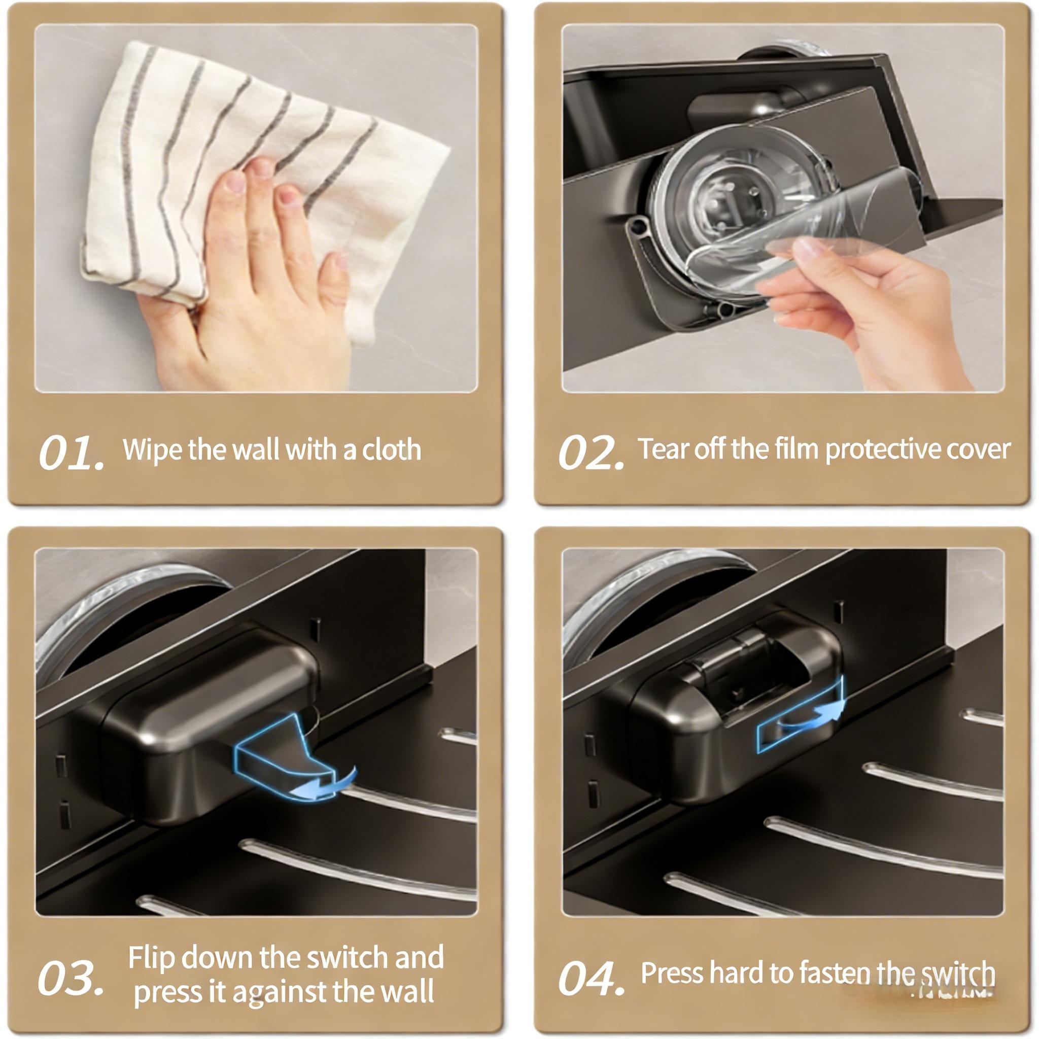 1/2/3 Pack Aluminum Gun Gray Triangular Suction Cup Shower Caddy,1/2/3 Tier Corner Shelves Shower Storage Rack, Drill Free Wall Mount Shower Organizer, 40lbs Load Capacity Bathroom Accessories Towels Hook Toiletries