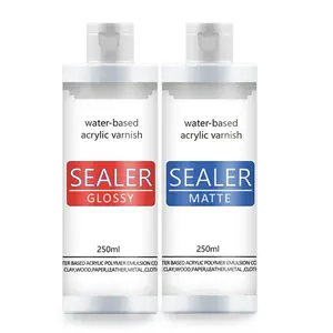 Acrylic Varnish, 1 Count Non-yellowing Non Toxic Anti-crazing High Gloss Finish Sealer, Suitable for Pro Artists, Hobby Painters Craft Sealing