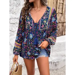 Floral Long Sleeve Blouse