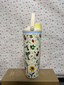 Owala Mother's Day Garden 30oz Freesip Sway Tumbler, 24-hour insulation, suitable for daily use, gift for mom