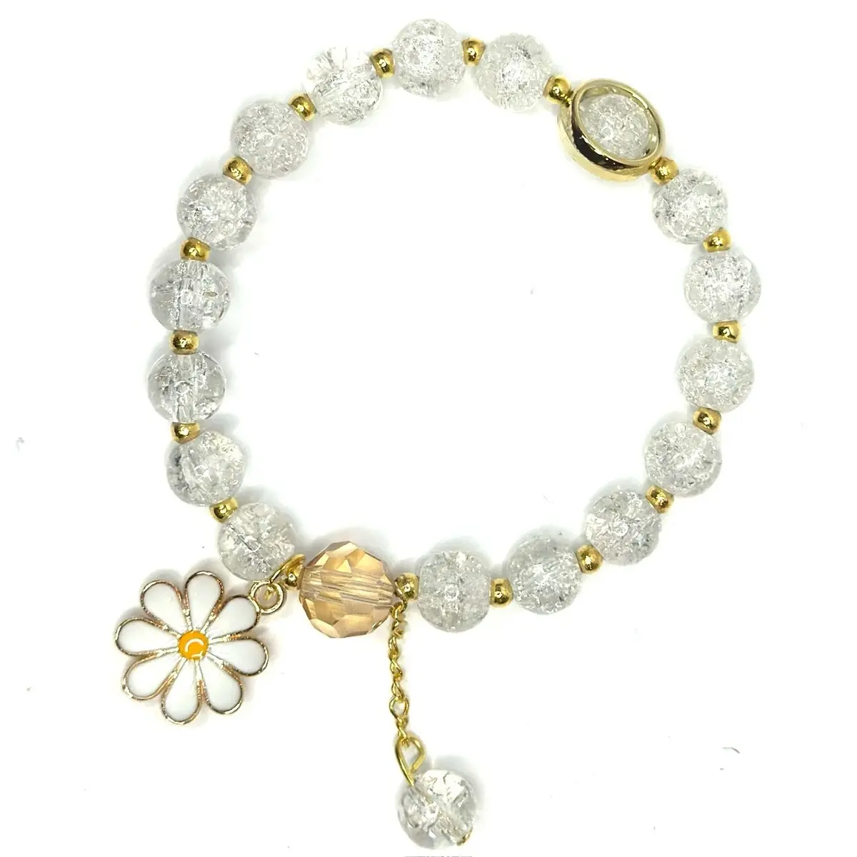 Sparkly Daisy Bracelet