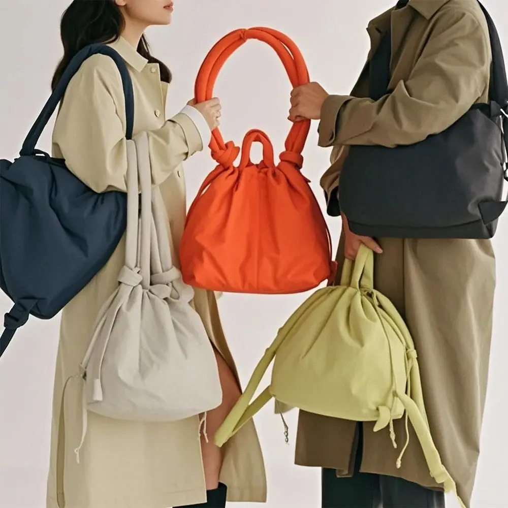 Puffer Backpack for Women – Lightweight Puffy Drawstring Tote & Shoulder Bag