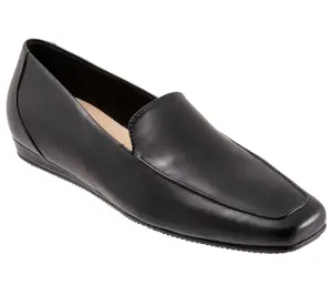 Softwalk Vista Leather Mini Wedge Loafer