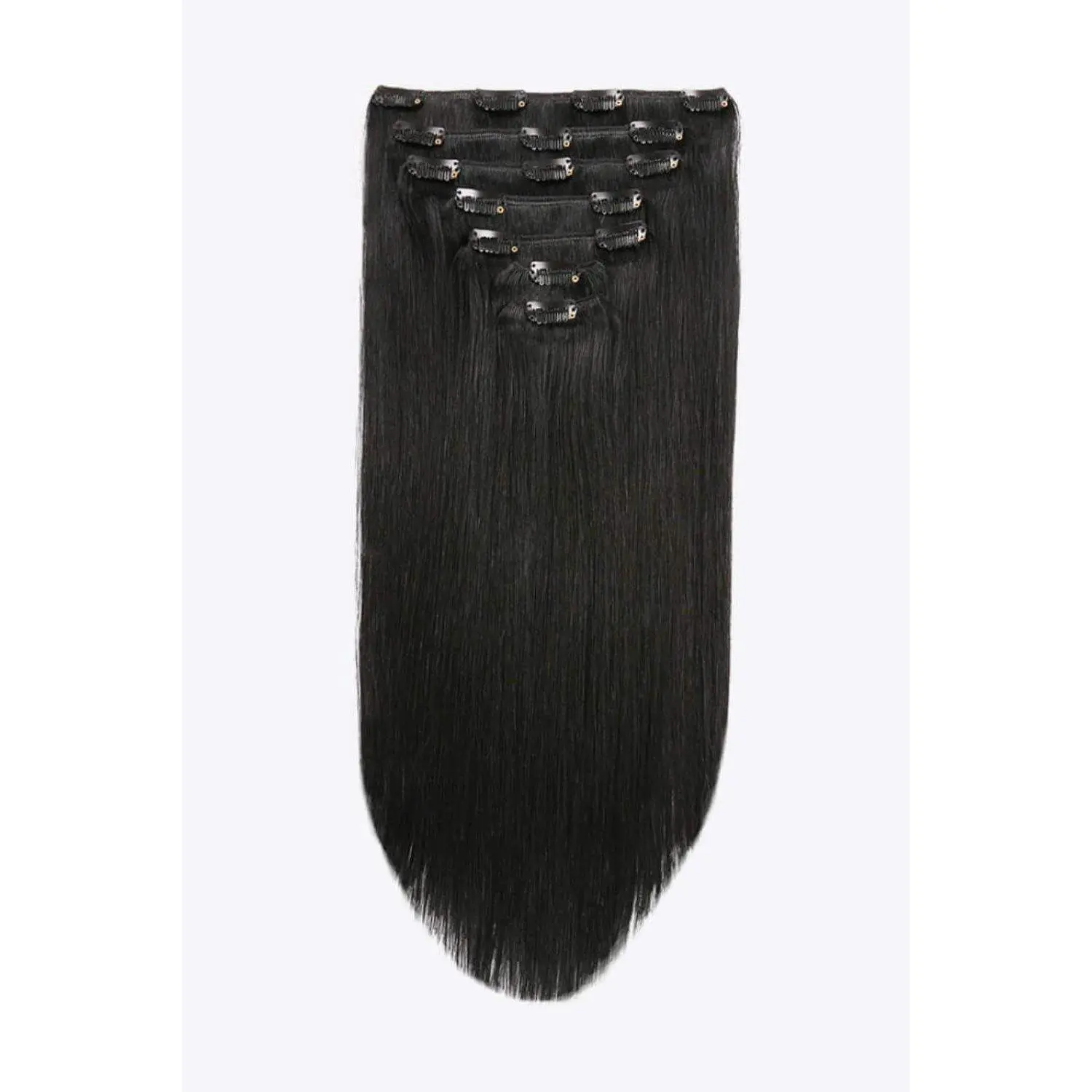20" 120g Clip-in Hair Extensions Indian Human Hair