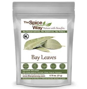 The Spice Way Bay Leaves - (0.75 oz) Whole Bay Leaf Great for Cooking Soups, Stews and Vegetables
