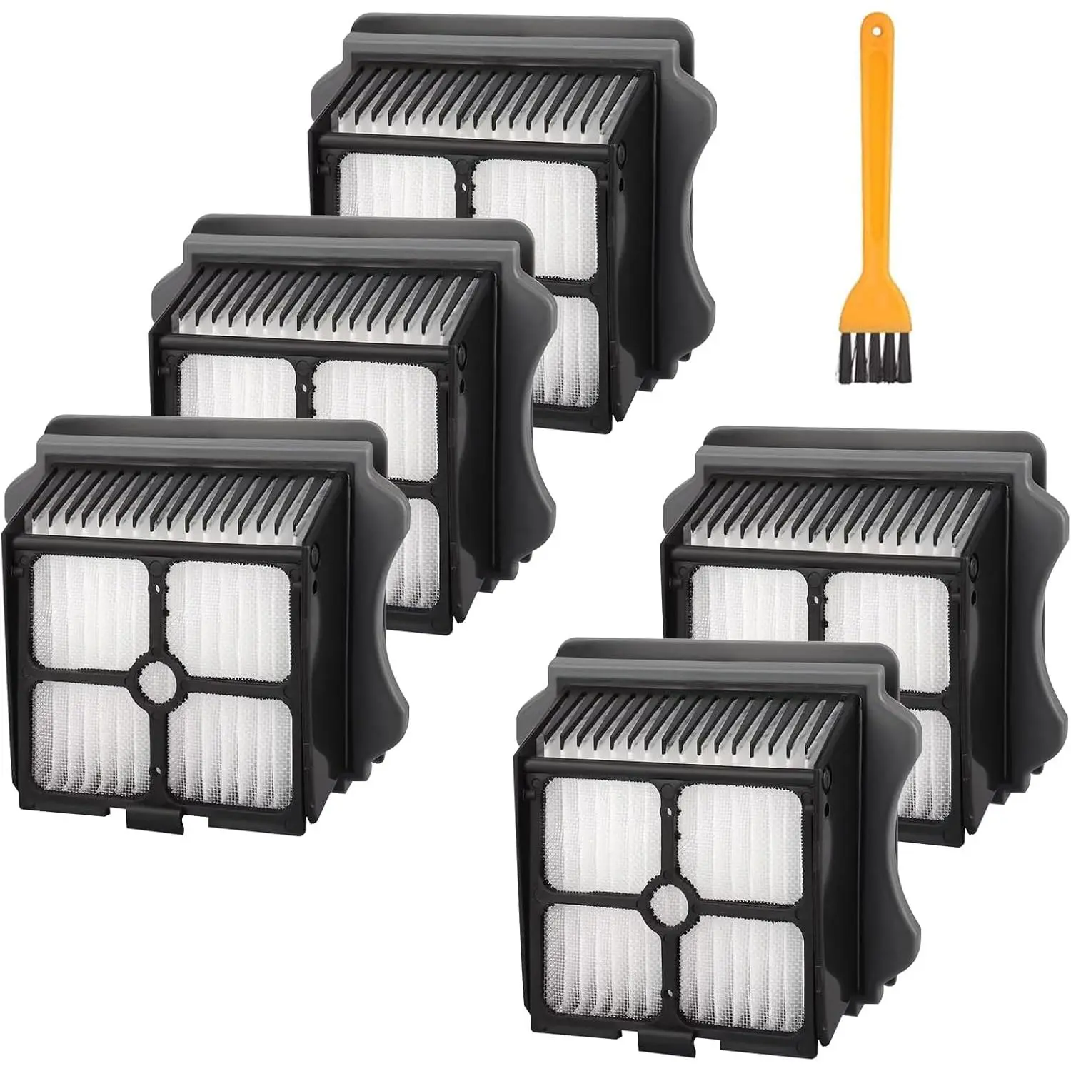 5 Pack Filter Replacement for Tineco iFloor 3, Floor ONE S3, Floor ONE S5, Floor ONE S5 Pro Cordless Wet Dry Vacuum Cleaner, Vacuum Filter Replacement, Replacement Parts for Tineco S3