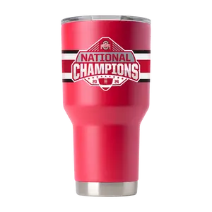 Ohio State 2024 National Champs 30oz Red Tumbler