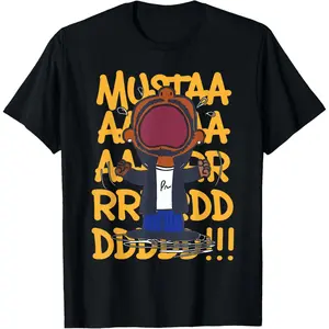 Funny Mustard Lamar TV Off Parody Cool Hip Hop Music Graphic T-Shirt