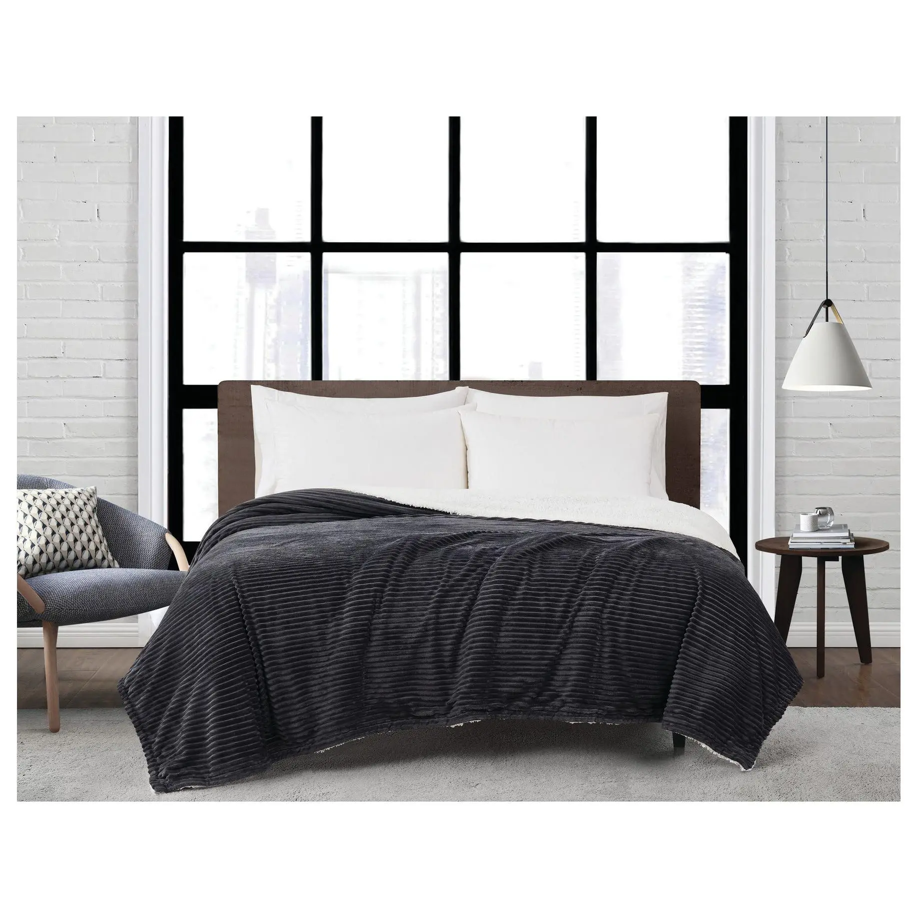 London Fog Corduroy Full/Queen Blanket