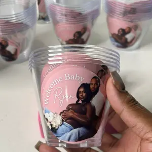 Custom Cocktail Cups, Clear Cups, Party Favors
