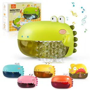 Lehoo Castle Bubble Machine, Bubble Maker with 12 Songs, Kid Bath Toy, Automatic Water Toy, Bathtime Shower Bathtub Toys for for Boys Girls, Birthday Gift for Kids