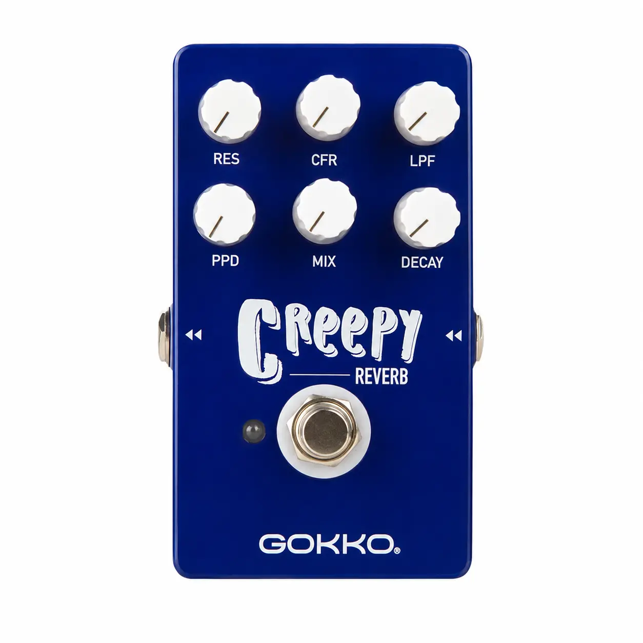 Creepy GK-26 Guitar Reverb Pedal, 6-Knob Tone Control, Pre-Delay, True Bypass