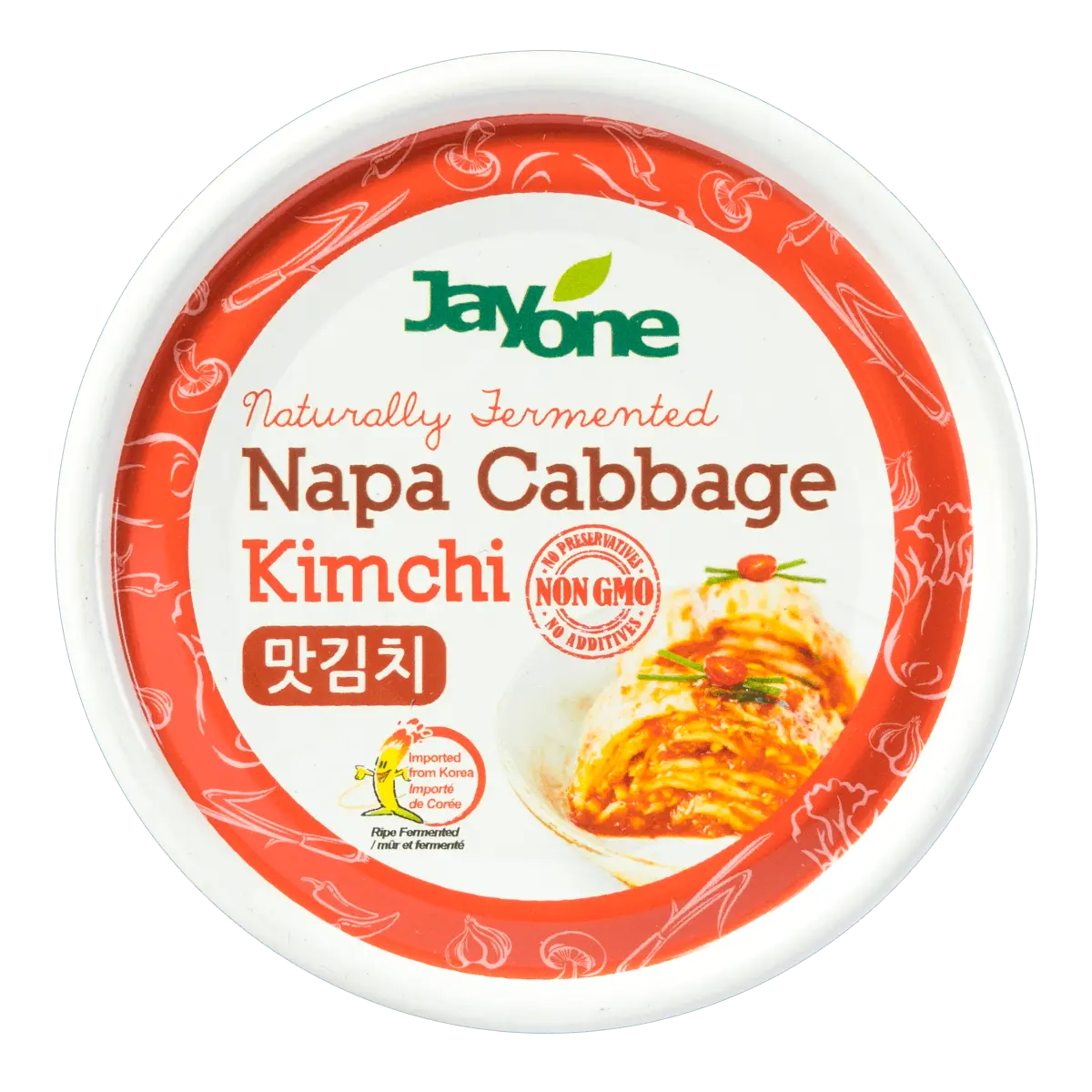 JAYONE Korean Spicy Kimchi,Canned Napa Cabbage Kimchi,5.64 oz JAYONE Korean Spicy Kimchi,Canned Napa Cabbage Kimchi,5.64 oz