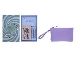 Moleskine Limited Edition Alice’s Adventures in Wonderland Premium Box - Hardcover Pocket Notebook (3.5" x 5.5"), 160 Plain Pages, Alice Design, with Mini Pouch & 3 Blackwing Mini Pencils