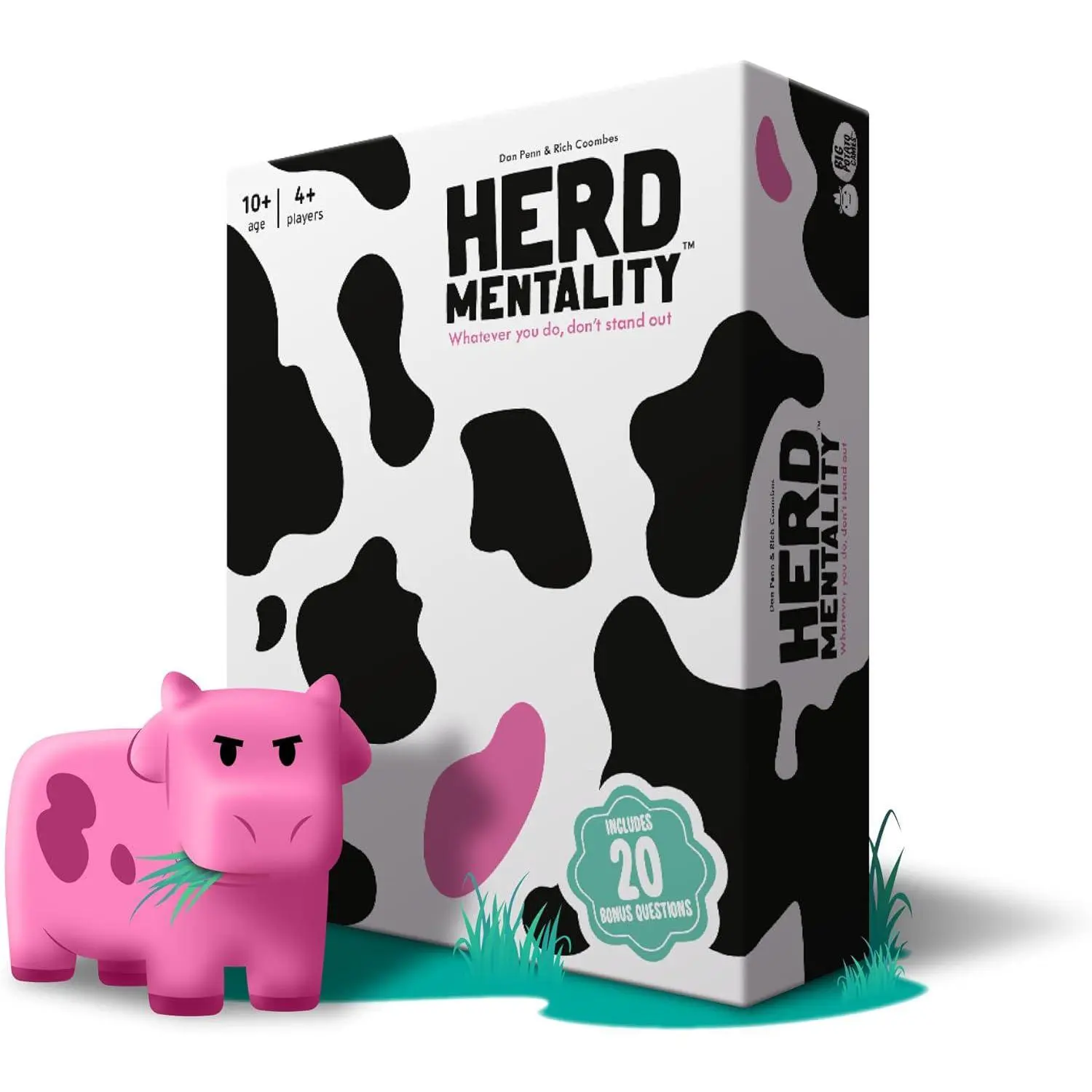 Big Potato Herd Mentality Board Game Fun Party Game for Families & Friends Easy to Learn, 4-20 Players, Bonus Online Questions, Great for Game Nights