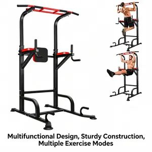 1 piece pull-up bar, adjustable height multi-functional home strength training equipment, easy to install, durable pull-up bar, fitness exercise equipment