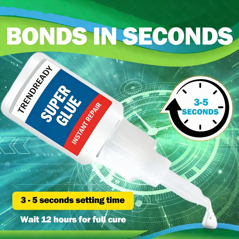 Magic Glue Shoe Glue New Super Glue 50ML Clear Strong Adhesive Fast Drying Cyanoacrylate for Wood Rubber Leather Plastic Metal Rhinestone Jewelry DIY Crafts