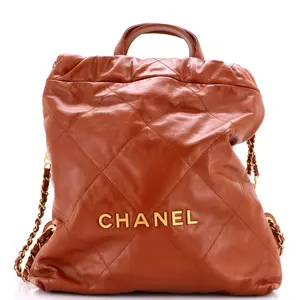 Pre-owned CHANEL Material Backpacks by Rebag