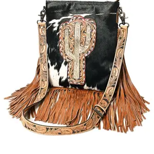 Cactus Black Hair On Purse