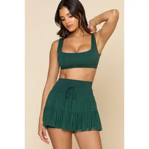 Pirouette Skort - Pine