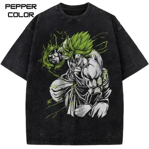 Broly Graphic T-Shirt, DMZ Shirt, Anime Vintage shirt, Crewneck Short Sleeve T-Shirt, Unisex Gift For Menswear Womenswear Casual Streetwear, Trending, All Size