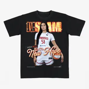 [SLAM] Lauren Betts D.C.’s New Hope Graphic Shirt, College Basketball Superstar Fan Tee, Women Sports Streetwear Outfit, Slam Inspired Apparel