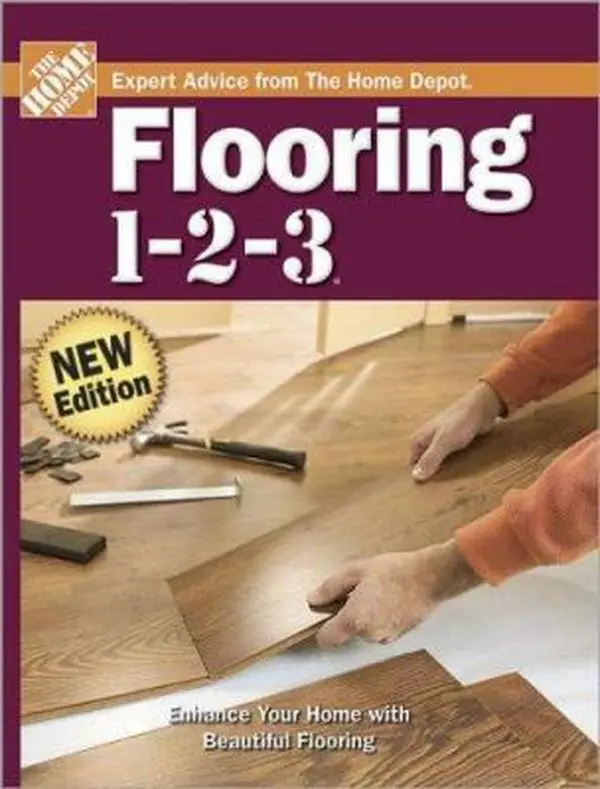 USED Book - Flooring 1-2-3 by The Home Depot (Hardcover) - english