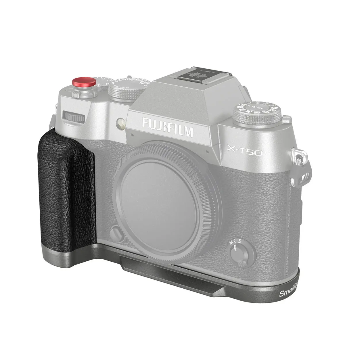 SmallRig Silicone L-Shape Camera Grip with Button - Lightweight, Direct Mount, L-Shape Hold Accessory for Fujifilm X-T50, Silicone Grip