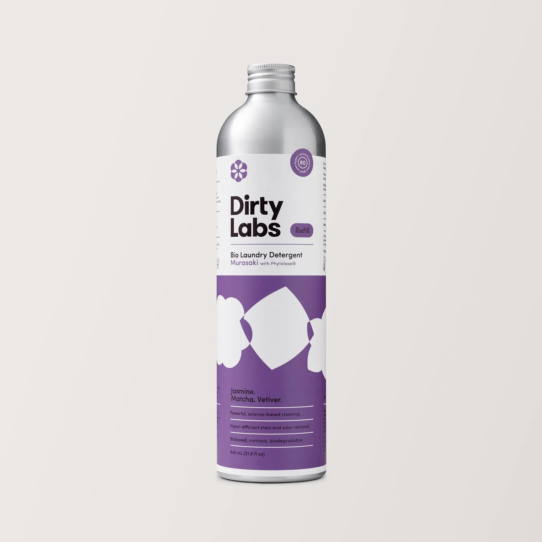 Murasaki Bio Laundry Detergent for All Fabrics - Scented with Long-lasting Fragrance and Gentle Cleaning Formula - Hypoallergenic