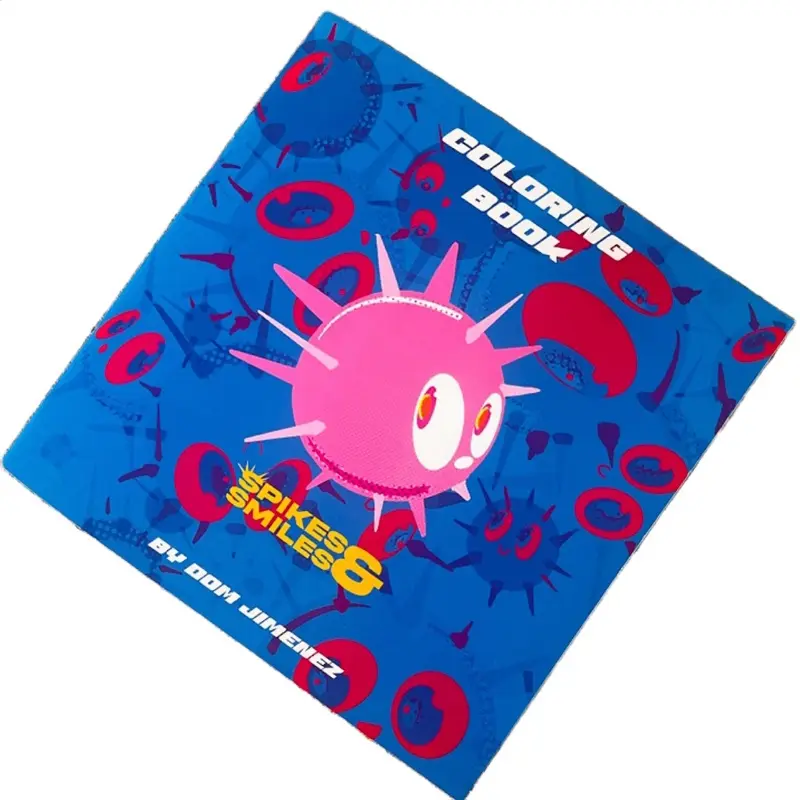 Spikes and Smiles Coloring Book