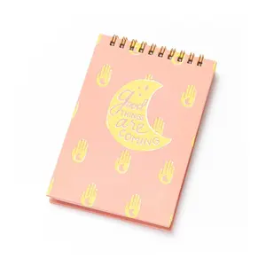 Matr Boomie Anju Hamsa Moon Spiral Notebook