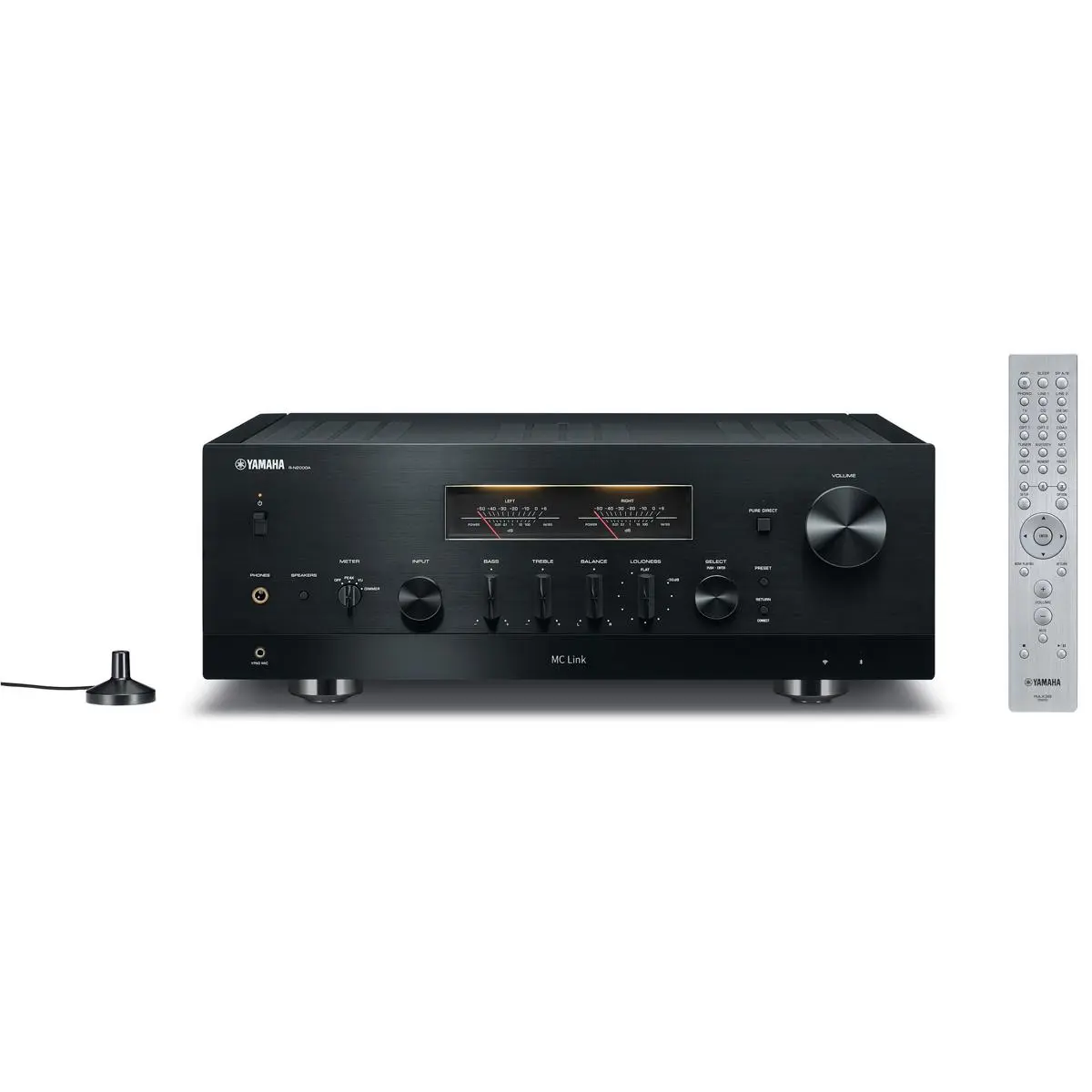 Yamaha R-N2000A Mechanical Audio Amplifier Network Receiver, Black