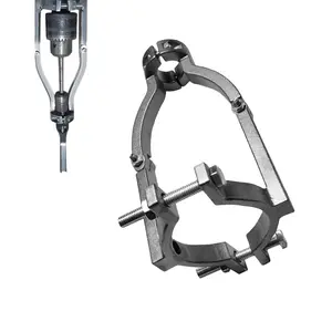 Woodworking Square Hole Drill Bits Adapter Bracket, Versatile Portable Drill Stand Flexible Square Hole Drill Fixing Bracket, Drill Bit Adapter for Drill Machine Accessory Install Disassemble (1)